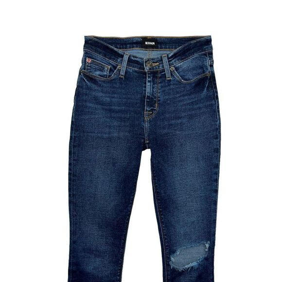 Hudson Women's Size 25 Dark Wash Natalie Super Skinny Jeans - Picture 3 of 10
